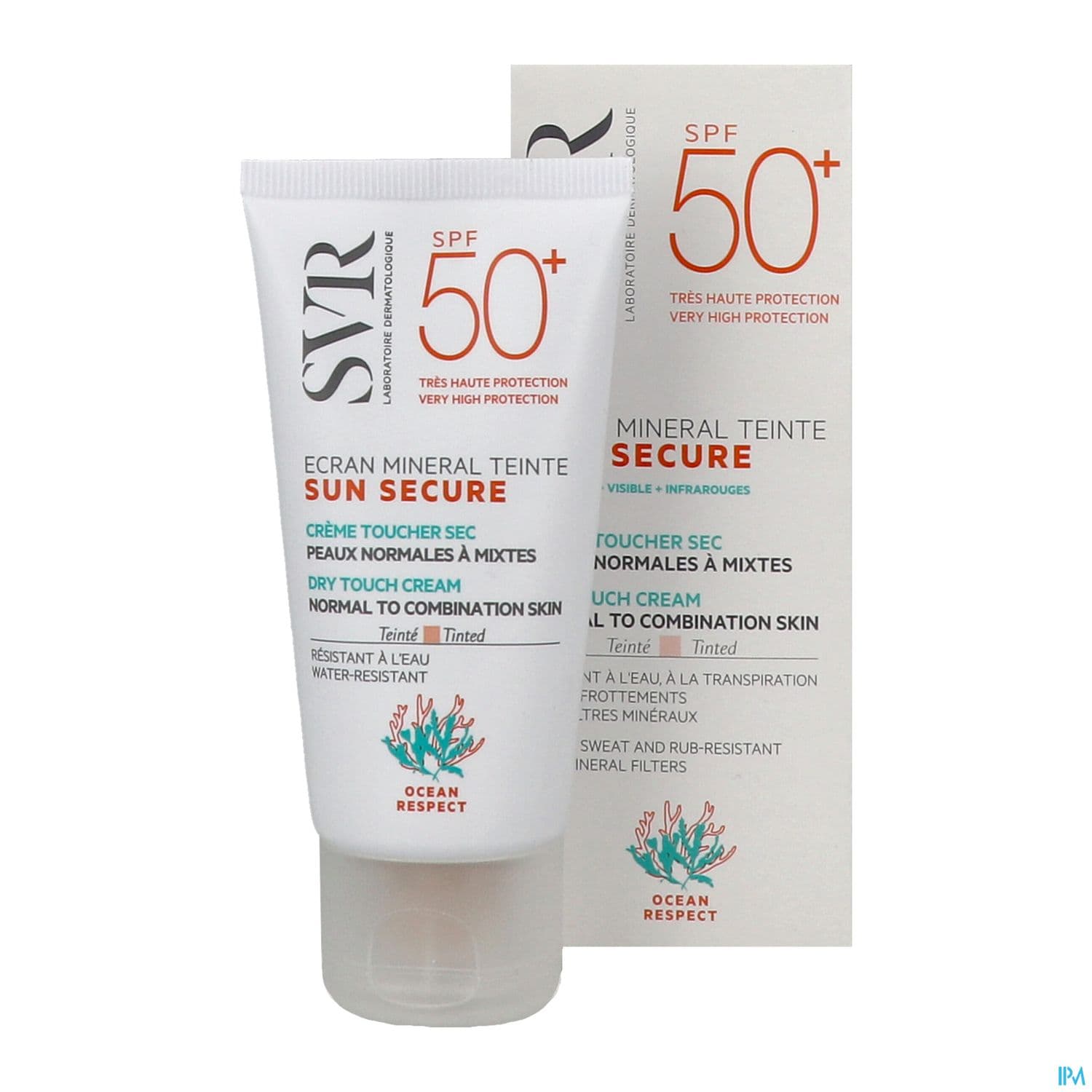 Sun Secure Mineral Teite Peau Normale Ip50+ 60ml