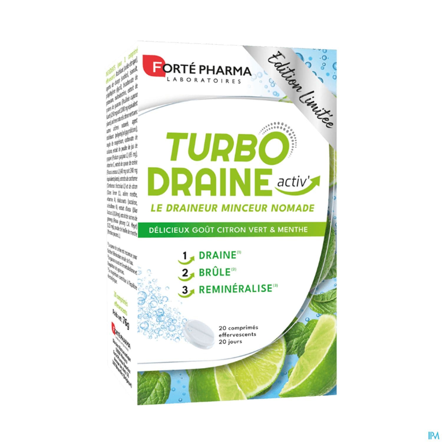 TURBODRAINE ACTIV CITR MENT EFF 20