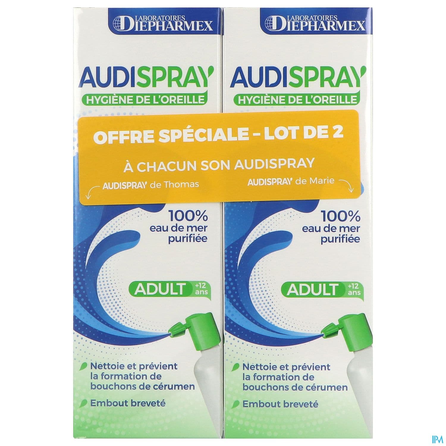 AUDISPRAY ADULTE SPRAY 50MLX2