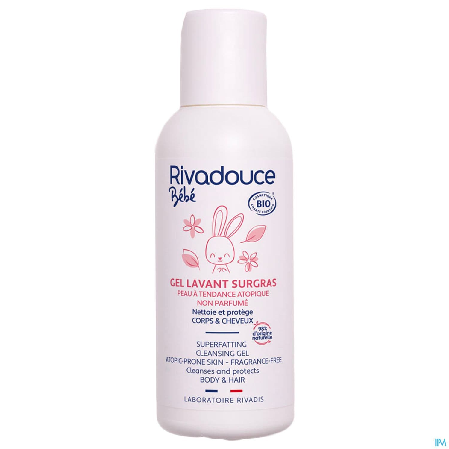Rivadouce Bebe Gel Surgras Sans Parfum Bio 75ml