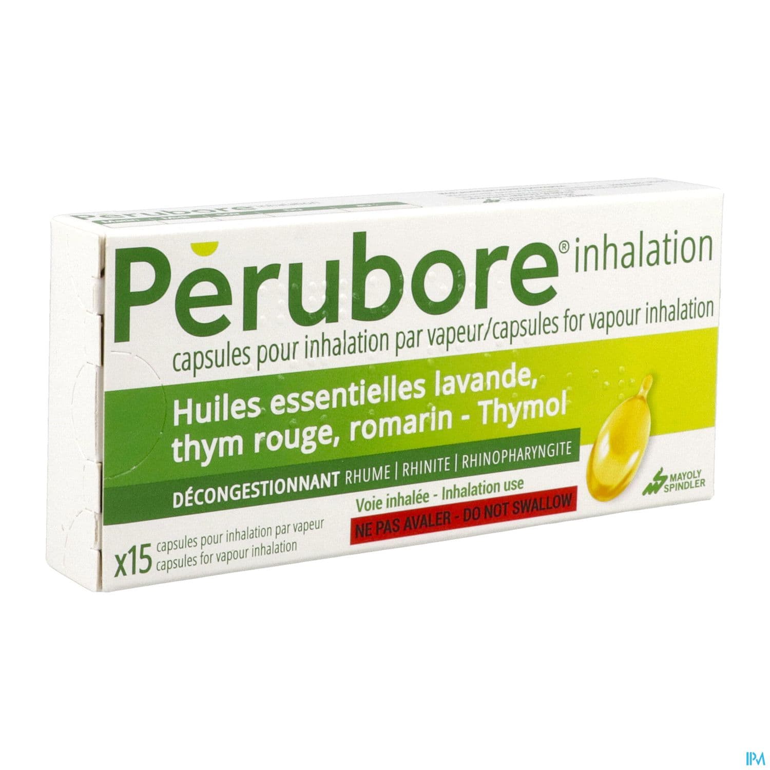 PERUBORE INHALATION CAPS 15