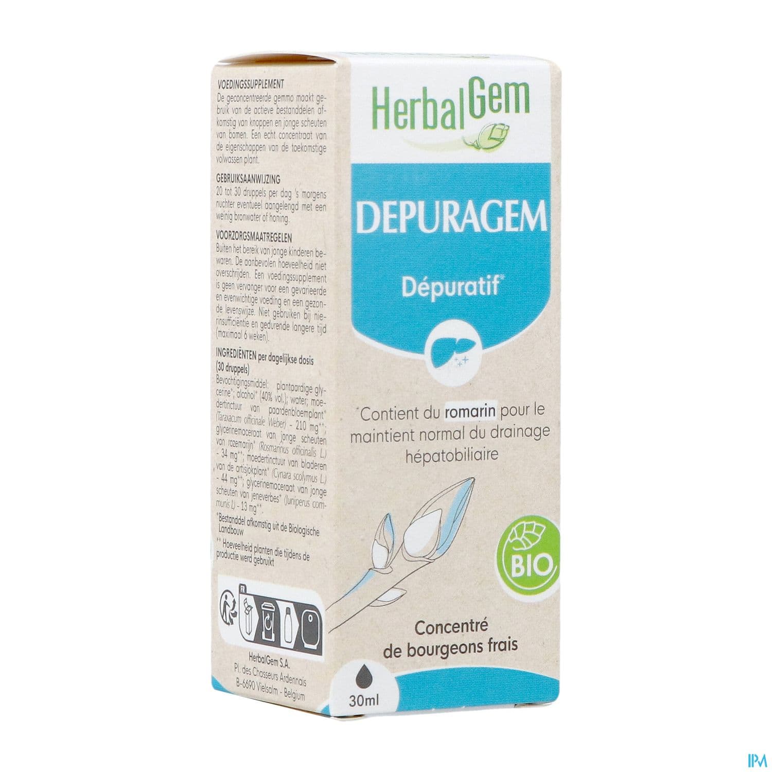 HERBALGEM DEPURAGEM BIO 30ML