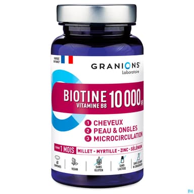 GRANIONS BIOTINE 10 000UG CPR 60