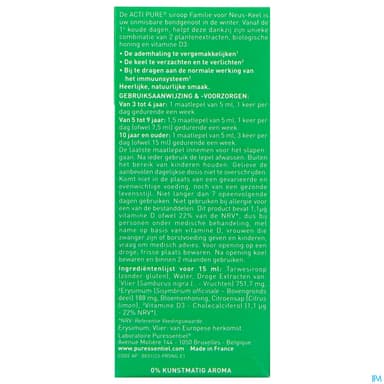 Puressentiel Sirop Acti Pure Enfant 125ml