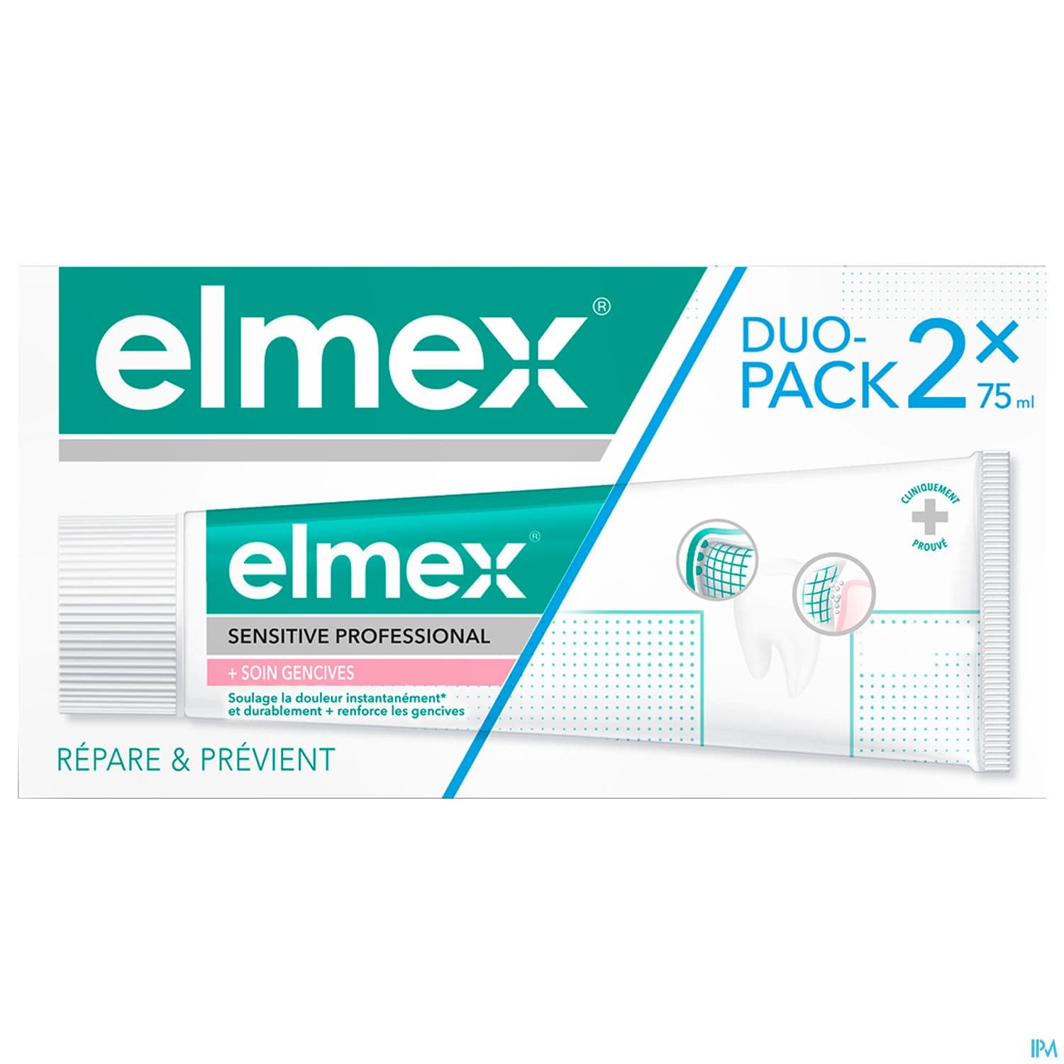 ELMEX DENT PRO SOINGENC 75MLX2