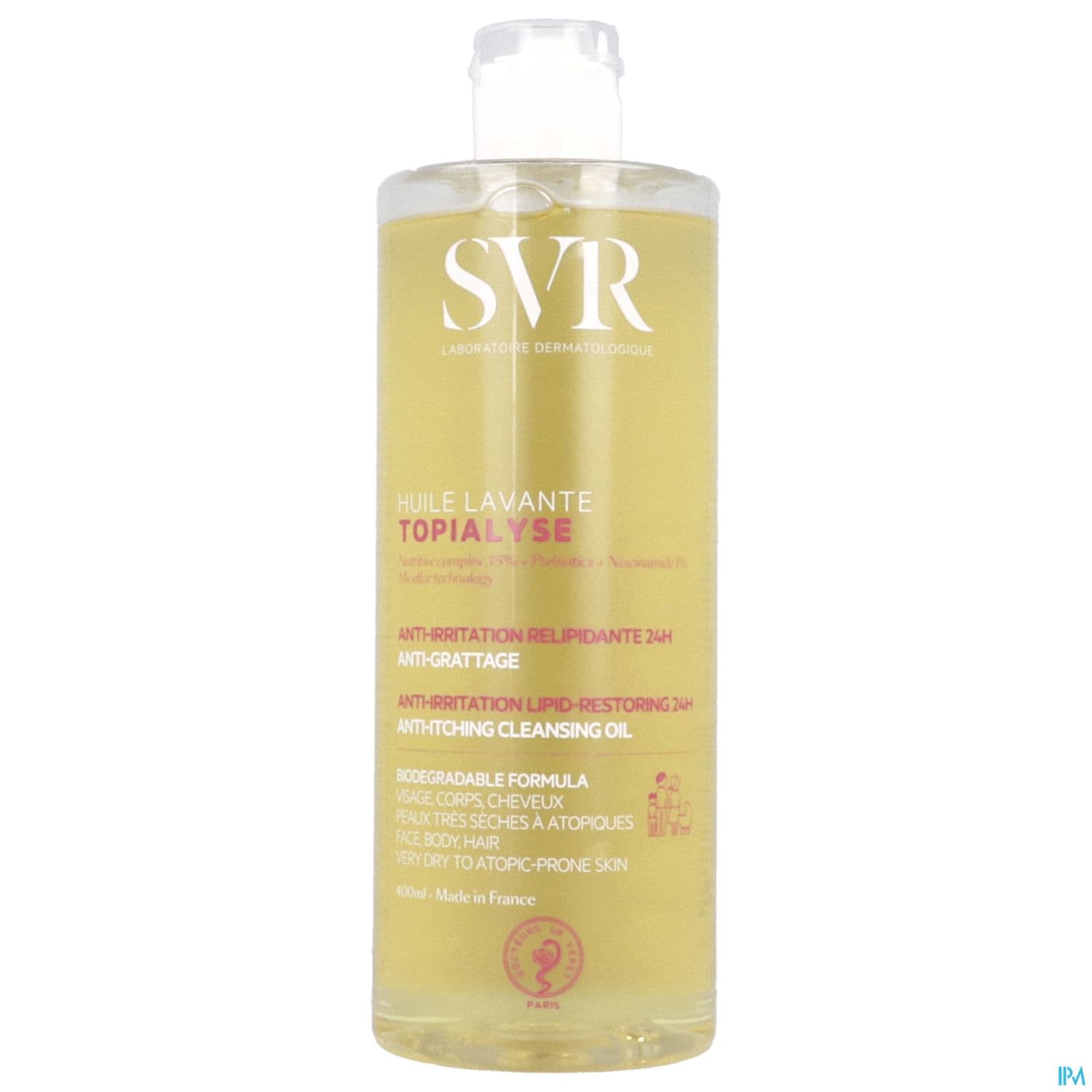SVR TOPIALYSE HLE LAV MICEL 400ML