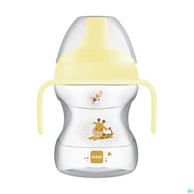 Mam Tasse D'apprentissage 190ml Decoree Bec Evolutif Avec Anse