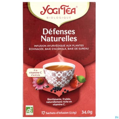 Yogi Tea Defense Naturel Bio Infusette 2g 17