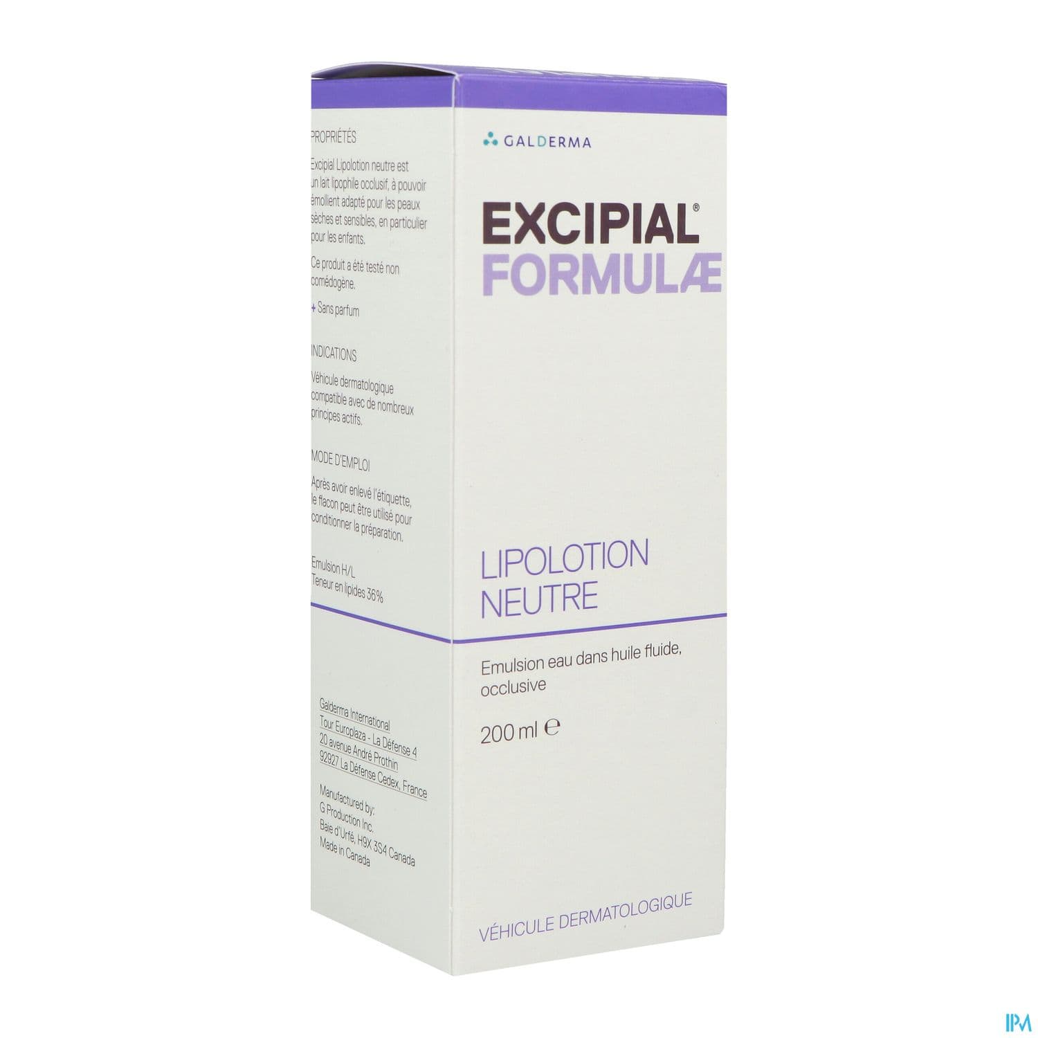 EXCIPIAL LIPOLOT NEUTR EXCIP200