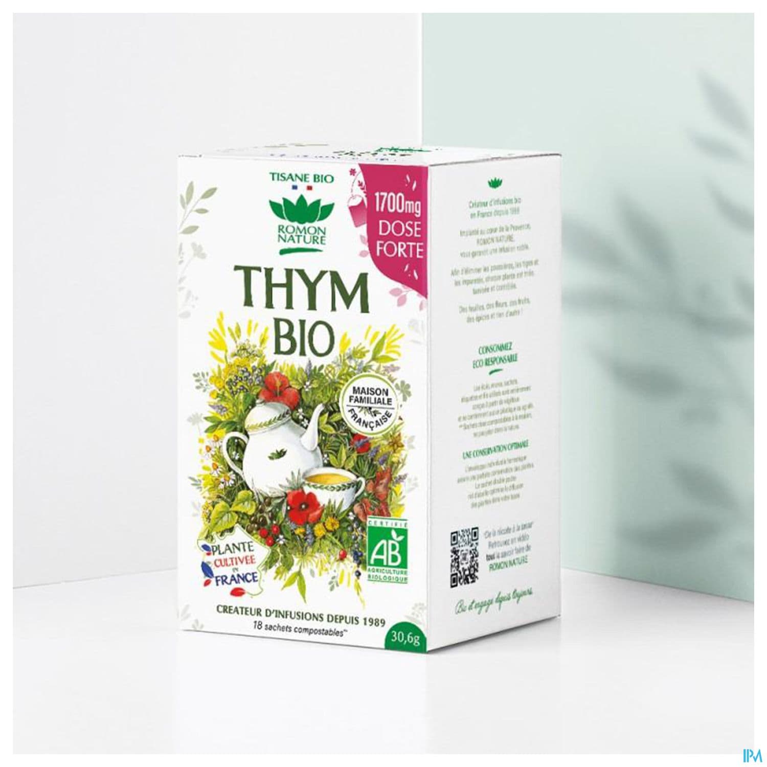 ROMON NATUR TIS BIO THYM SACH 18