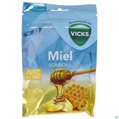 VICKS BONBONS MIEL 72G