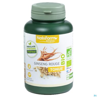 NAT&FORM BIO GINSENG GELVEG200