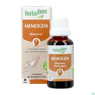 Herbalgem Memogem Gc10 Memoire Bio 30ml