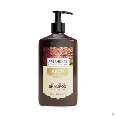 ARGANIC SHP RICIN CROISS CHEV400ML