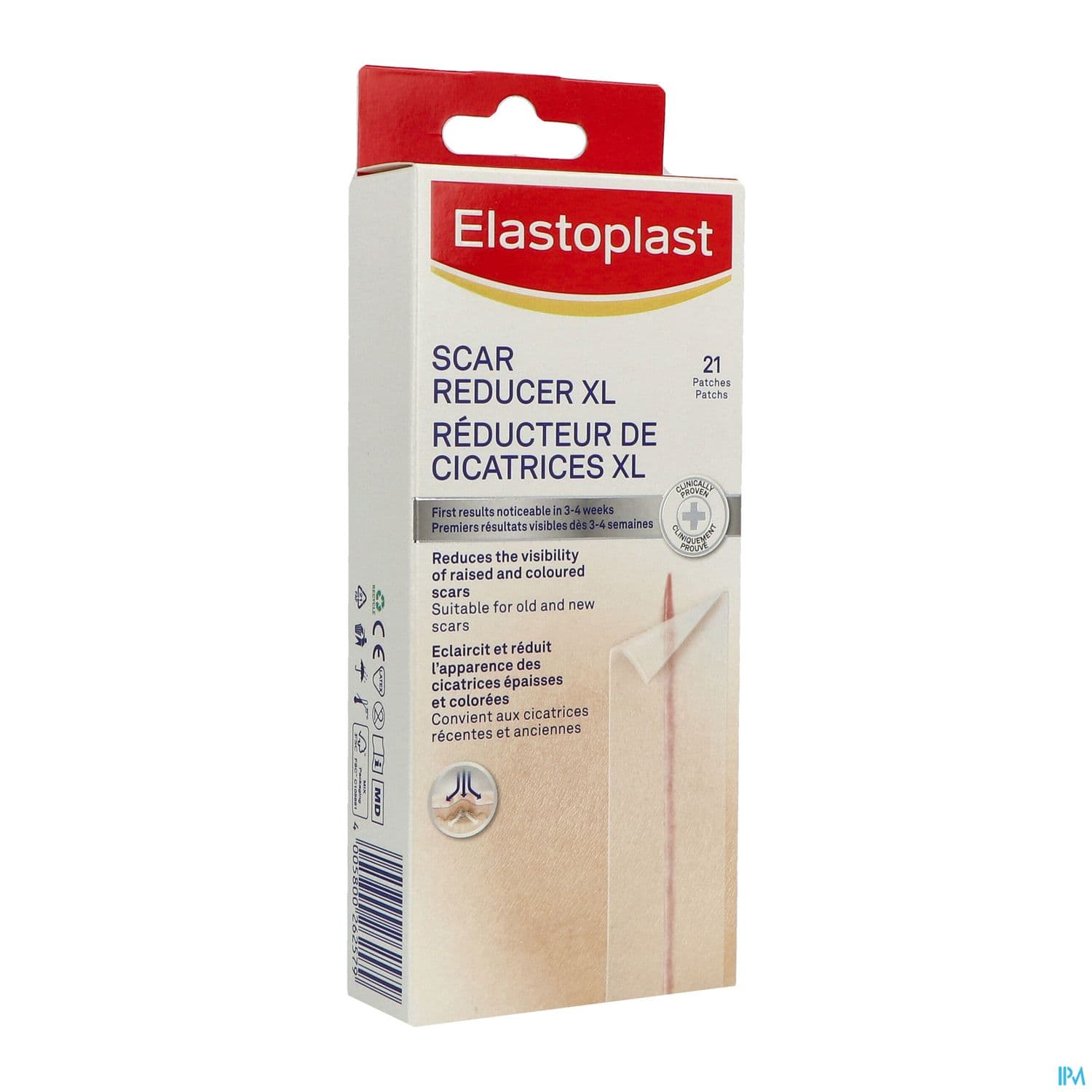Elastoplast Reducteur Cicatrice Xl Pansement 21