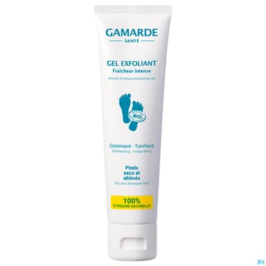 GAMARDE GEL EXFOL FRAICH PIED 100G