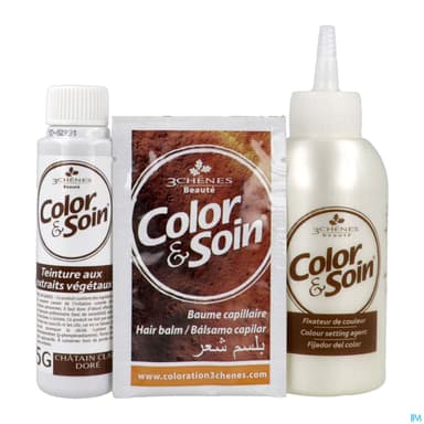 3 CHENES COLOR/SOIN CHAT CL DORE5G