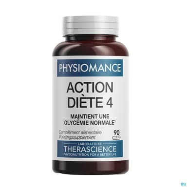 Therascience Physiomance Action Diete 4 Comprime 90