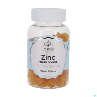 Lashile Beauty Les Essentiels Zinc Gummies 60