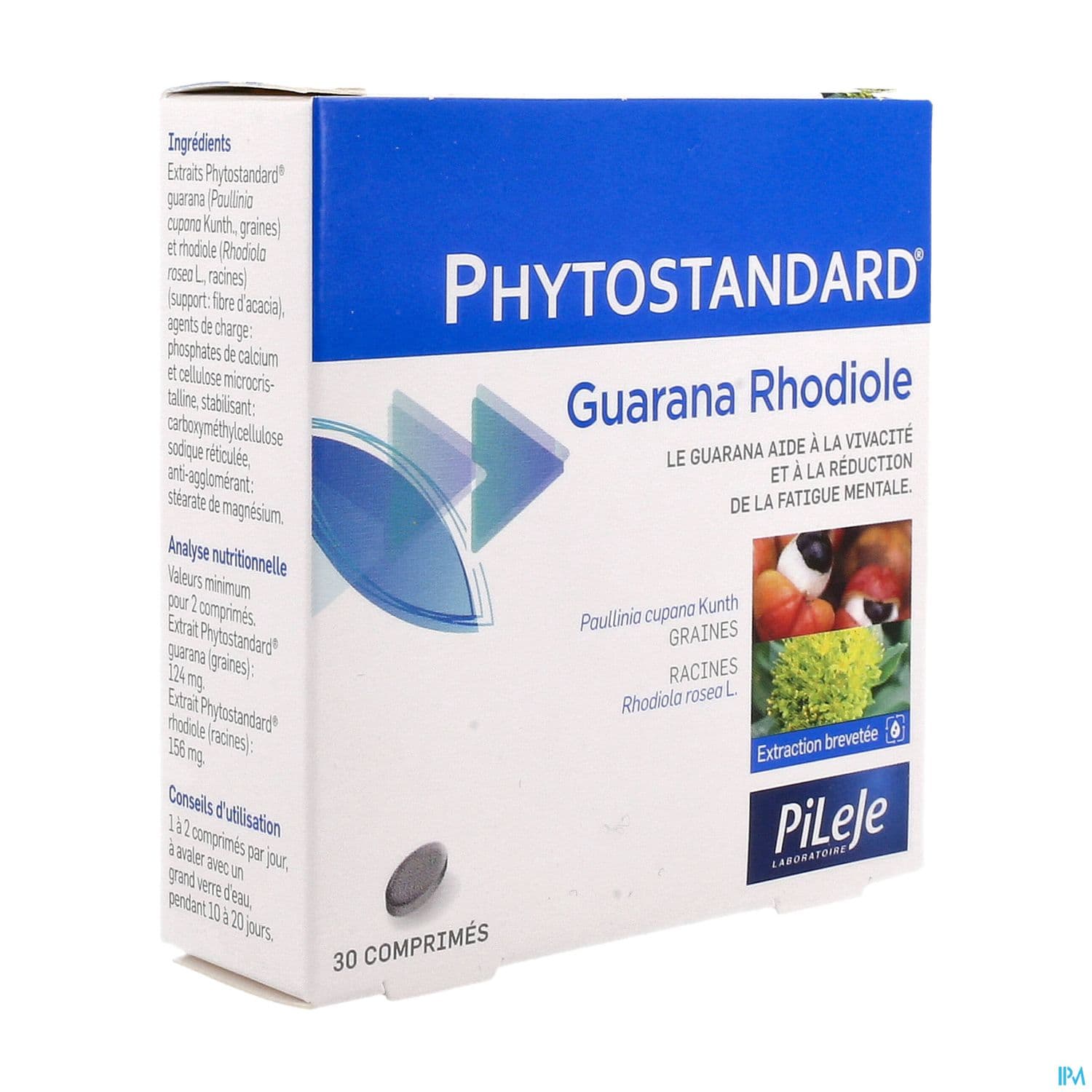 PHYTOSTANDARD Guarana Rhodiole Cpr B/30