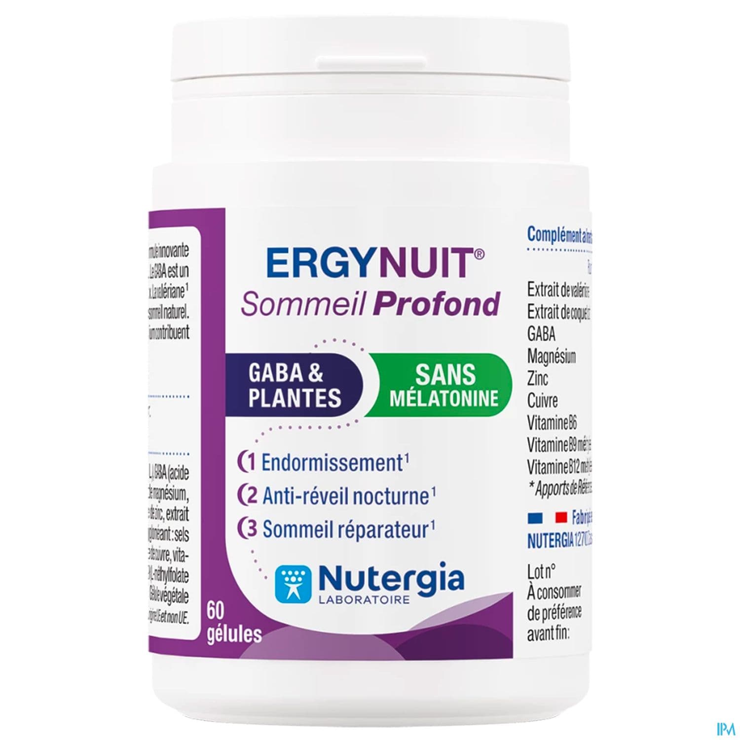 Nutergia Ergynuit Sommeil Profond Gelule 60