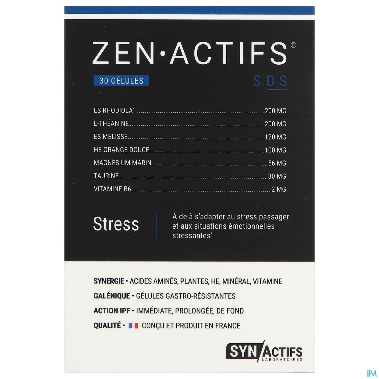Synactifs Zen Actifs Gelule 30