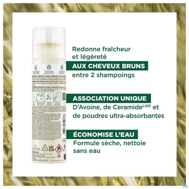 KLORANE SH SEC AVOIN TEINTE 150ML