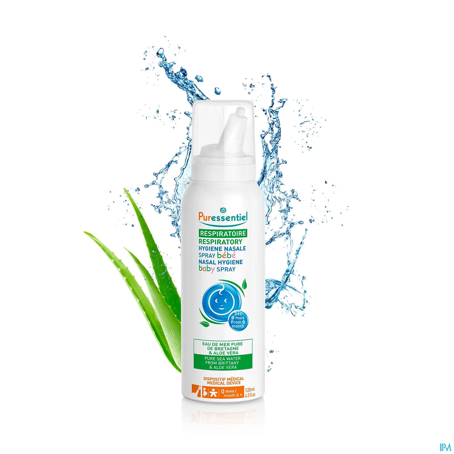 PURESSENTIEL HYG NAS BB SPR 120ML