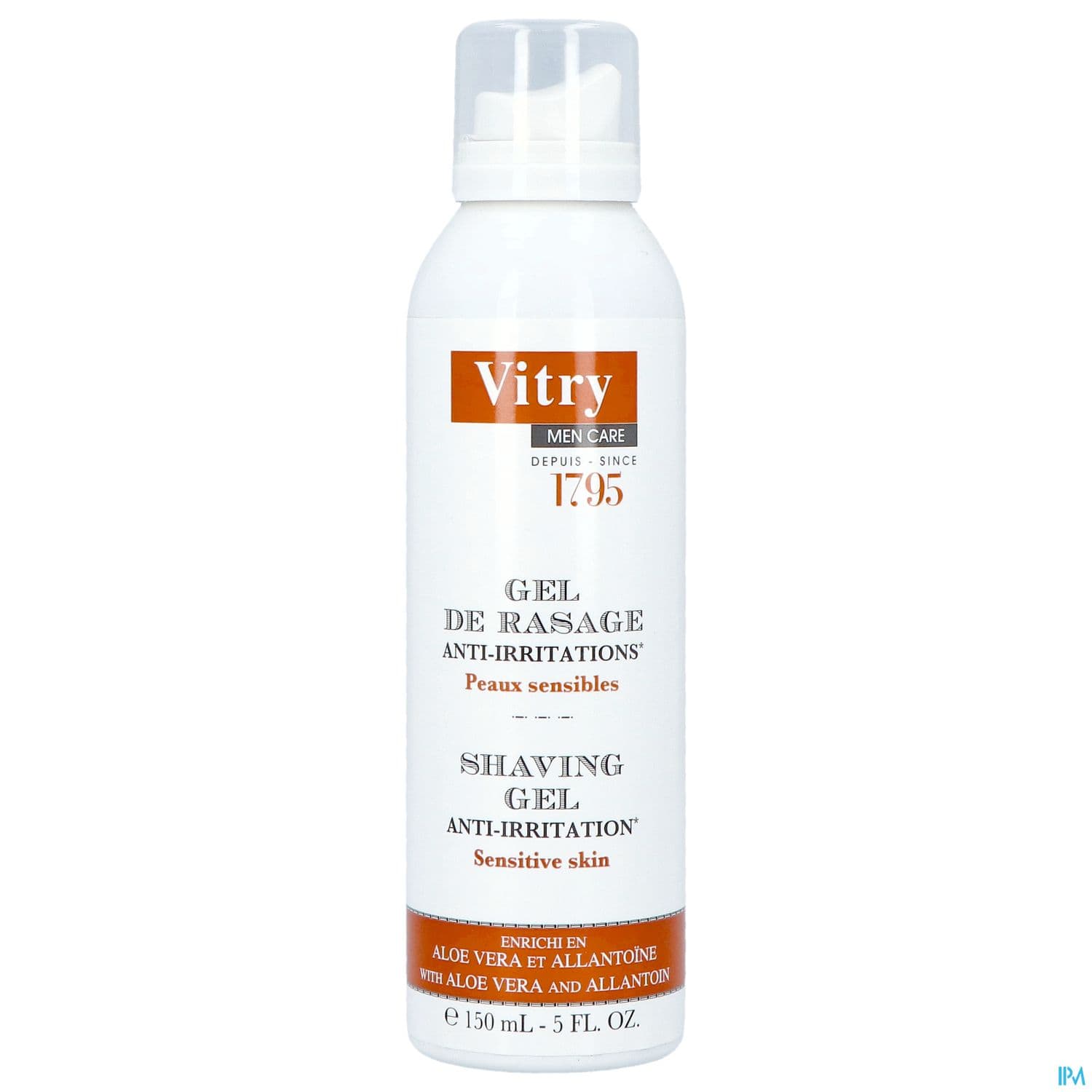 Vitry Men Care Gel De Rasage 150ml