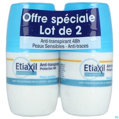 ETIAXIL DEO ROLLON 48H P/SEN50ML2