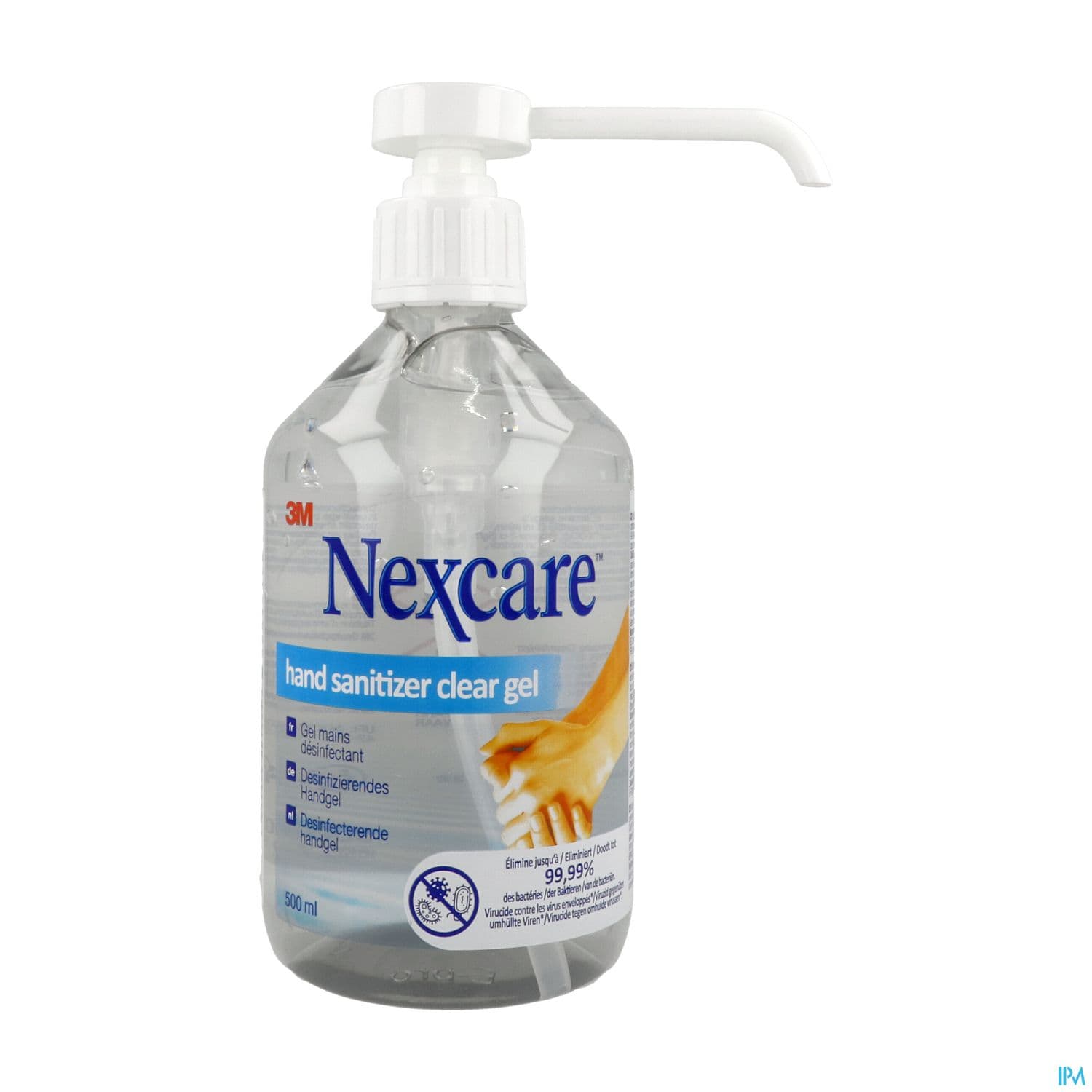 3m Nexcare Gel Mains Antiseptique 1 Flacon Pompe De 500ml