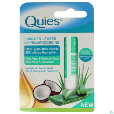 Quies Stick Levres Hydra Int.aloe V.&hle Coco 4,5g