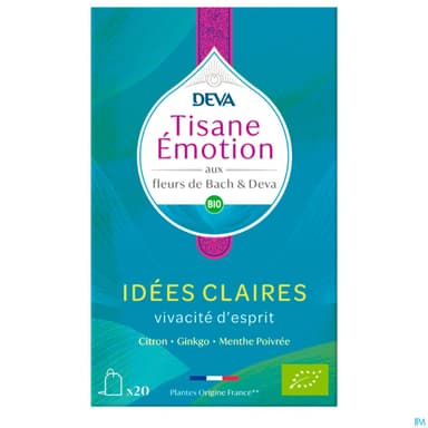 DEVA TISANE EMOTION IDEES SACH20