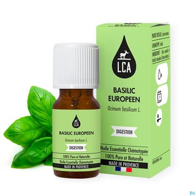 Lca Huile Essentielle De Basilic Europeen 10ml