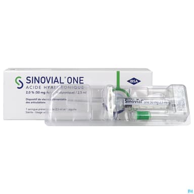 SINOVIAL ONE 2% SERINGUE 2,5ML