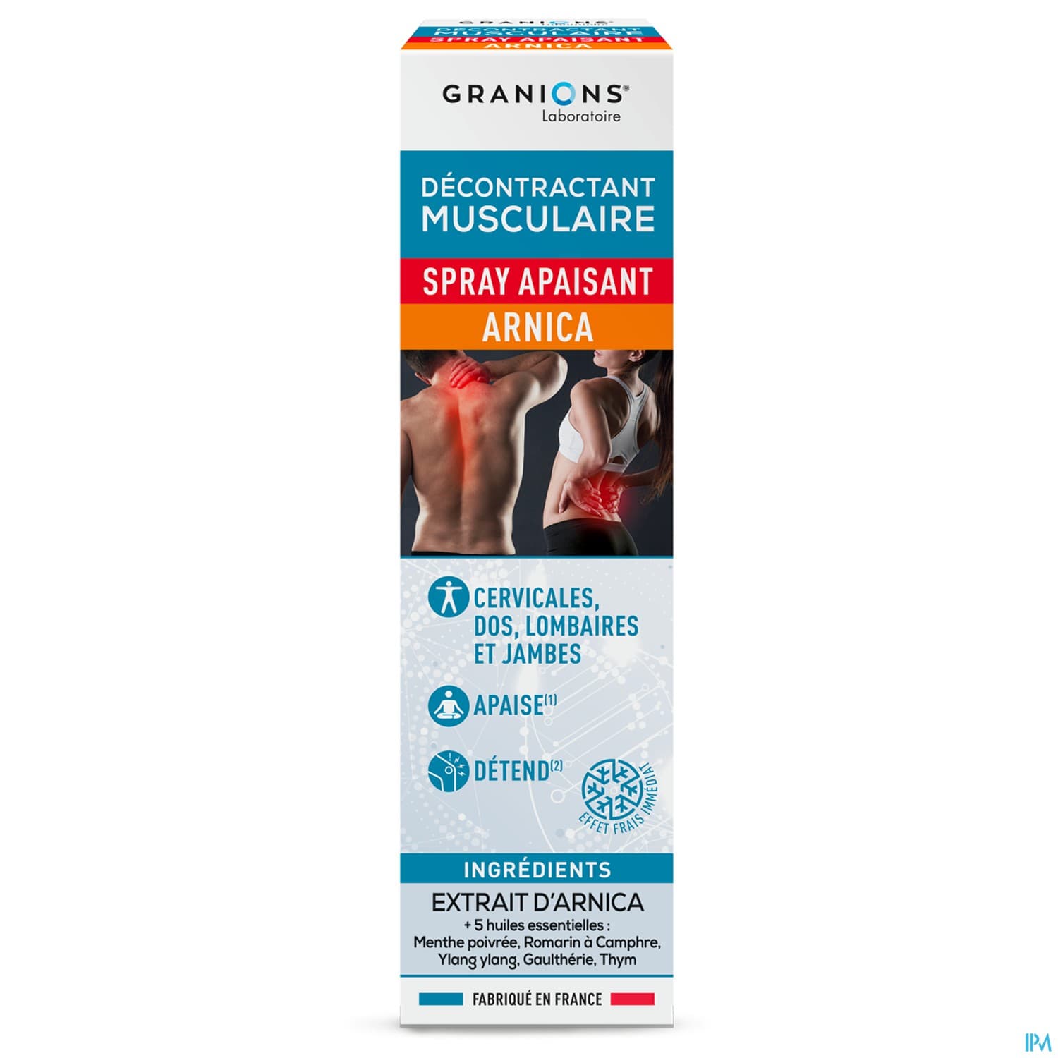 GRANIONS DECONT MUSCULAIR SPR 10ML