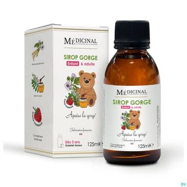 Medicinal Sirop Gorge Enfant 125ml