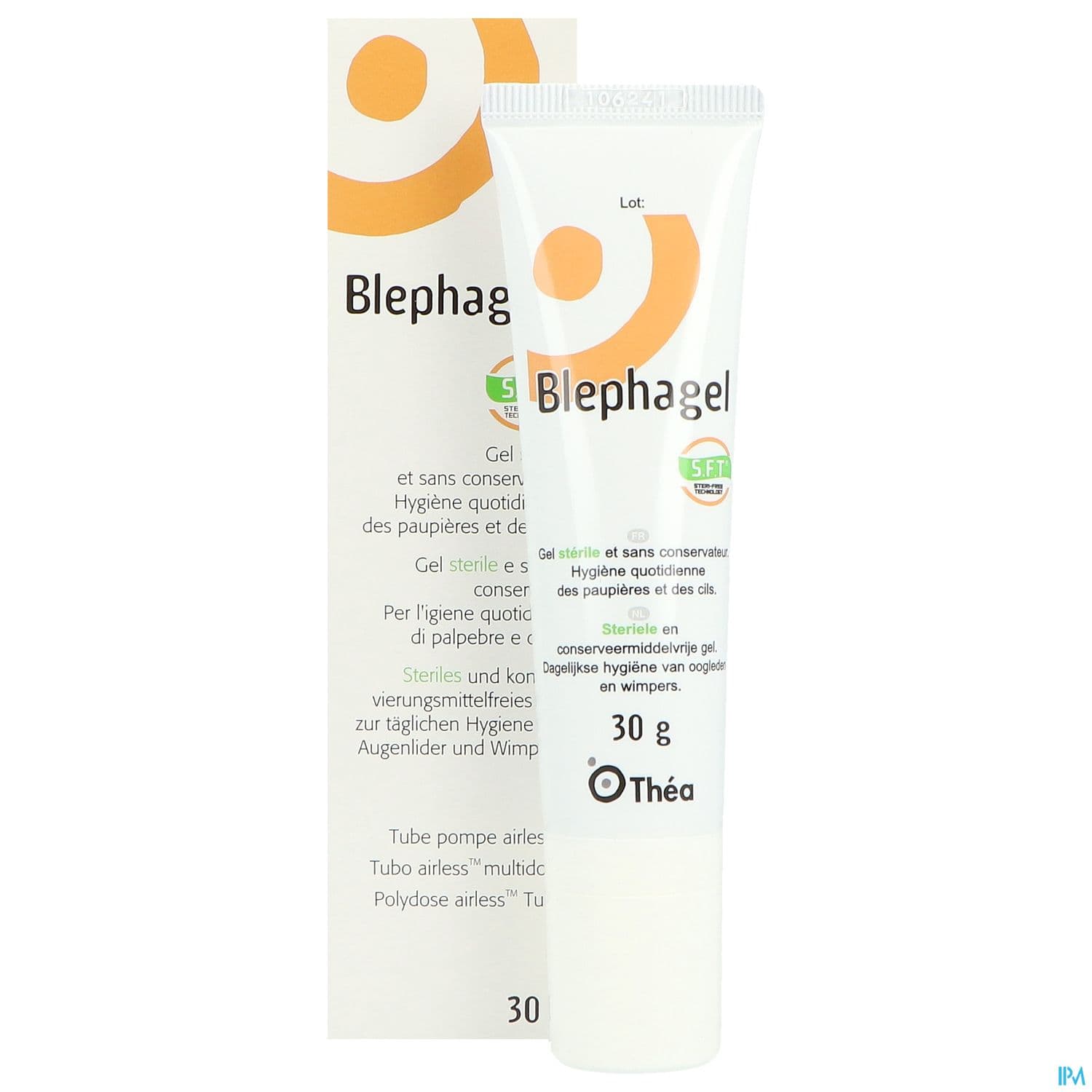 Blephagel Gel Nettoyant Paupieres Cils 30g