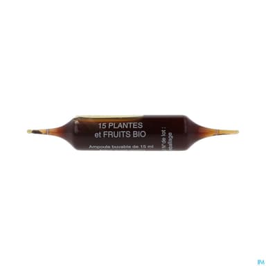 Superdiet Drainaflore Bio Ampoule Buvable 15ml 20