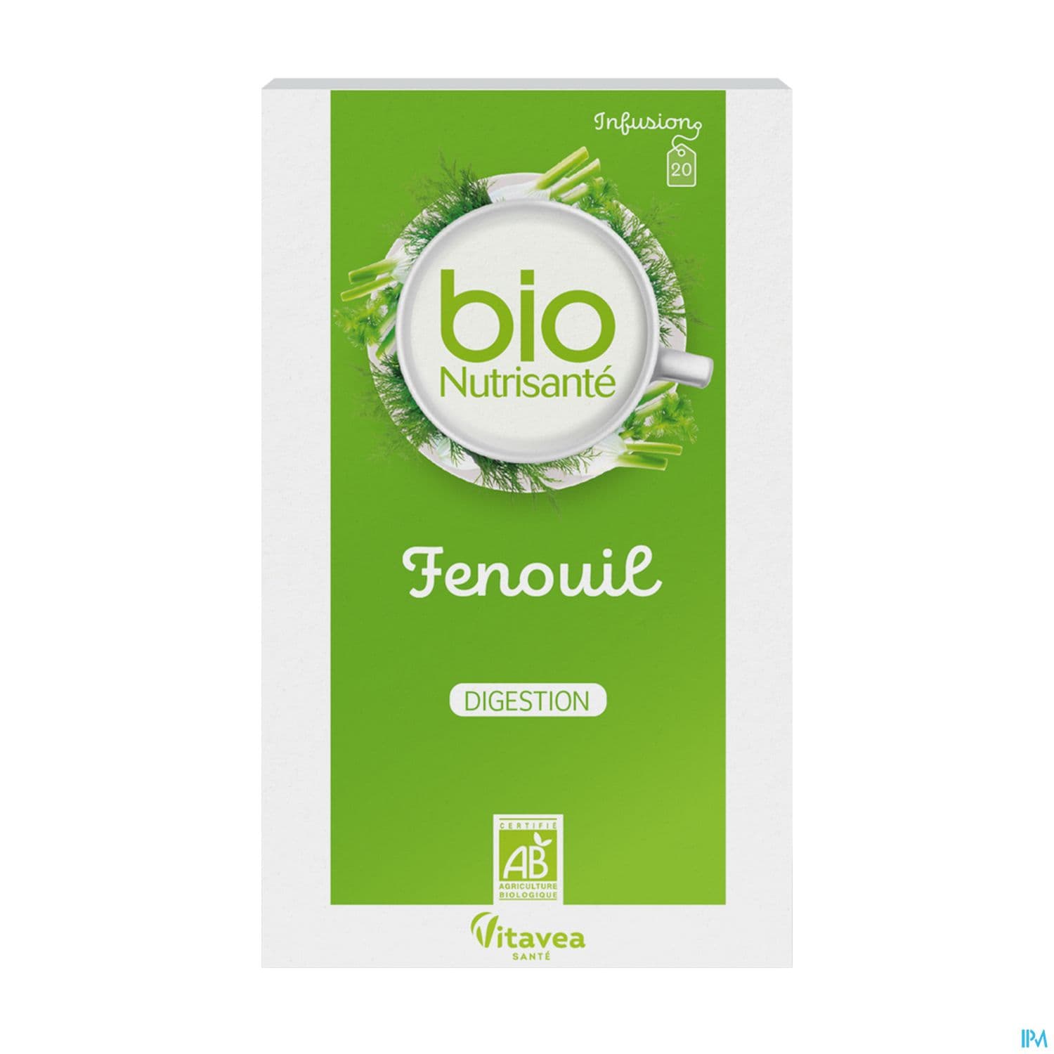 Vitavea Bionutrisante Infusion Fenouil Sachet 20