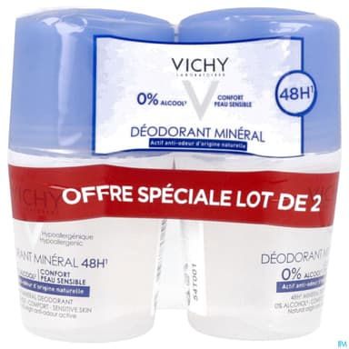 VICHY DEO S/ALU MIN 48H BILL50MLX2