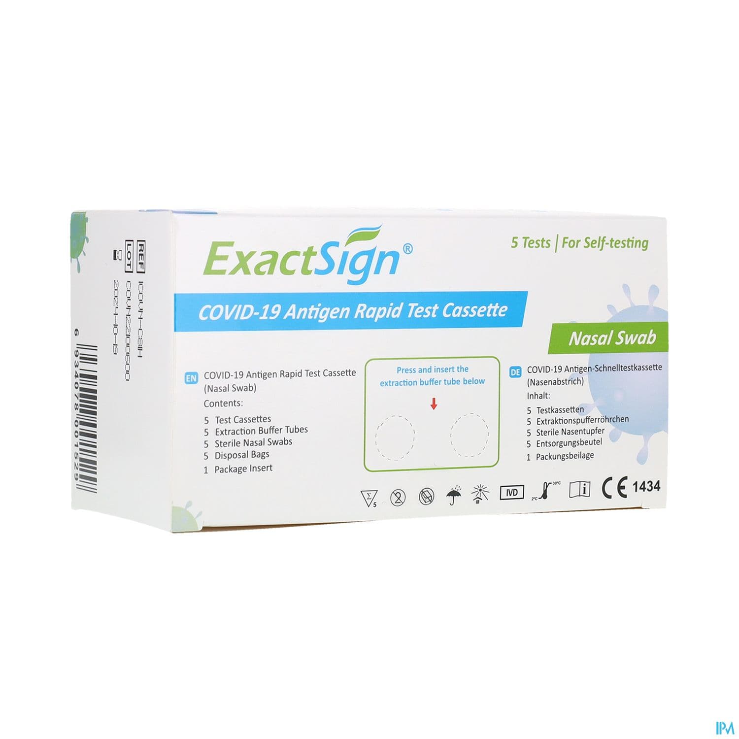EXACT SIGN AUTOTEST COVID AG 5