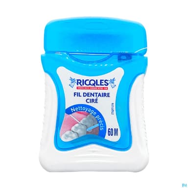 RICQLES FIL DENT CIRE MENTH 40M