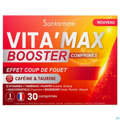 Santarome Vita'max Booster Comprime 30