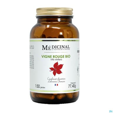 Medicinal Vigne Rouge Bio Gelule 150