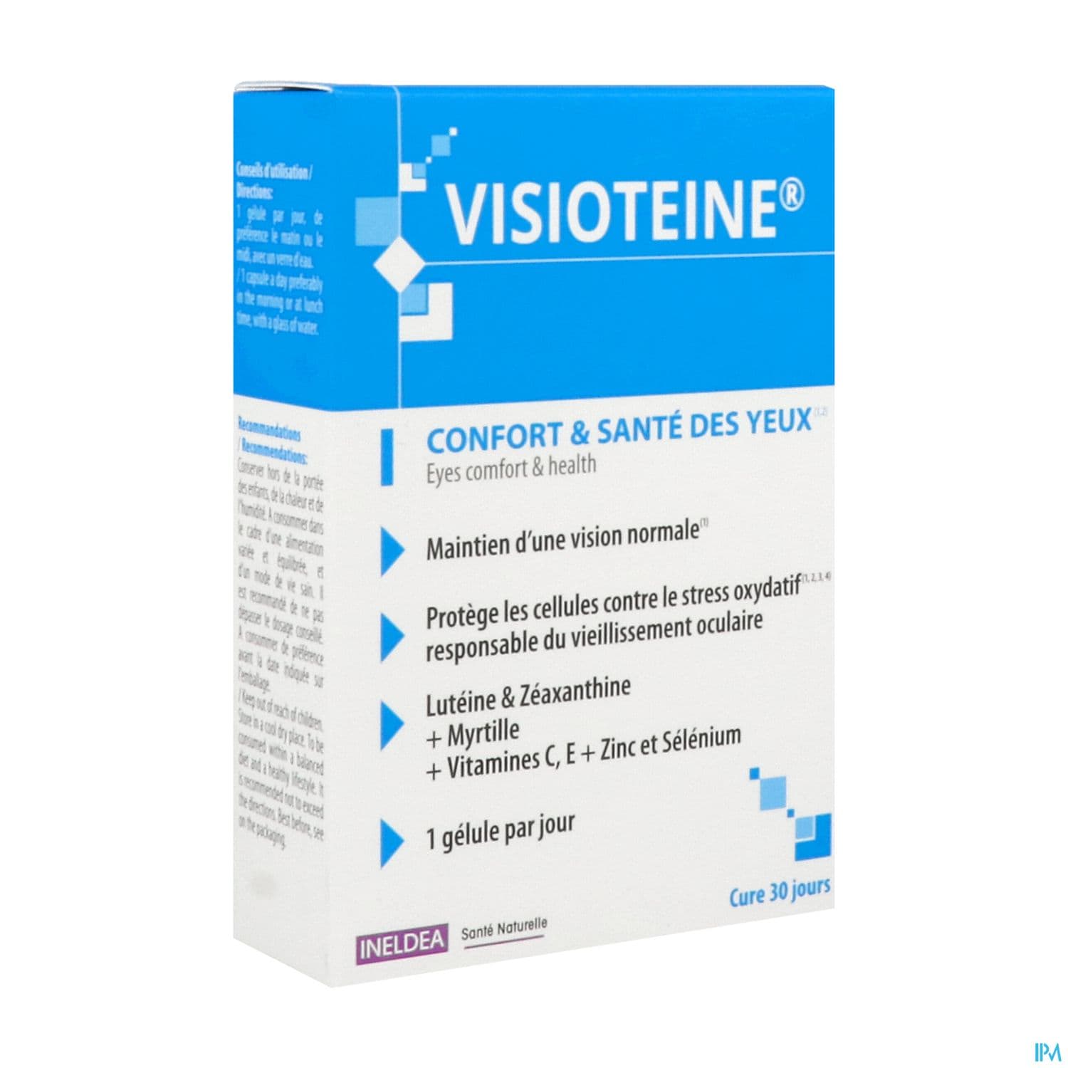 ISN VISIOTEINE GELUL VEGET 30
