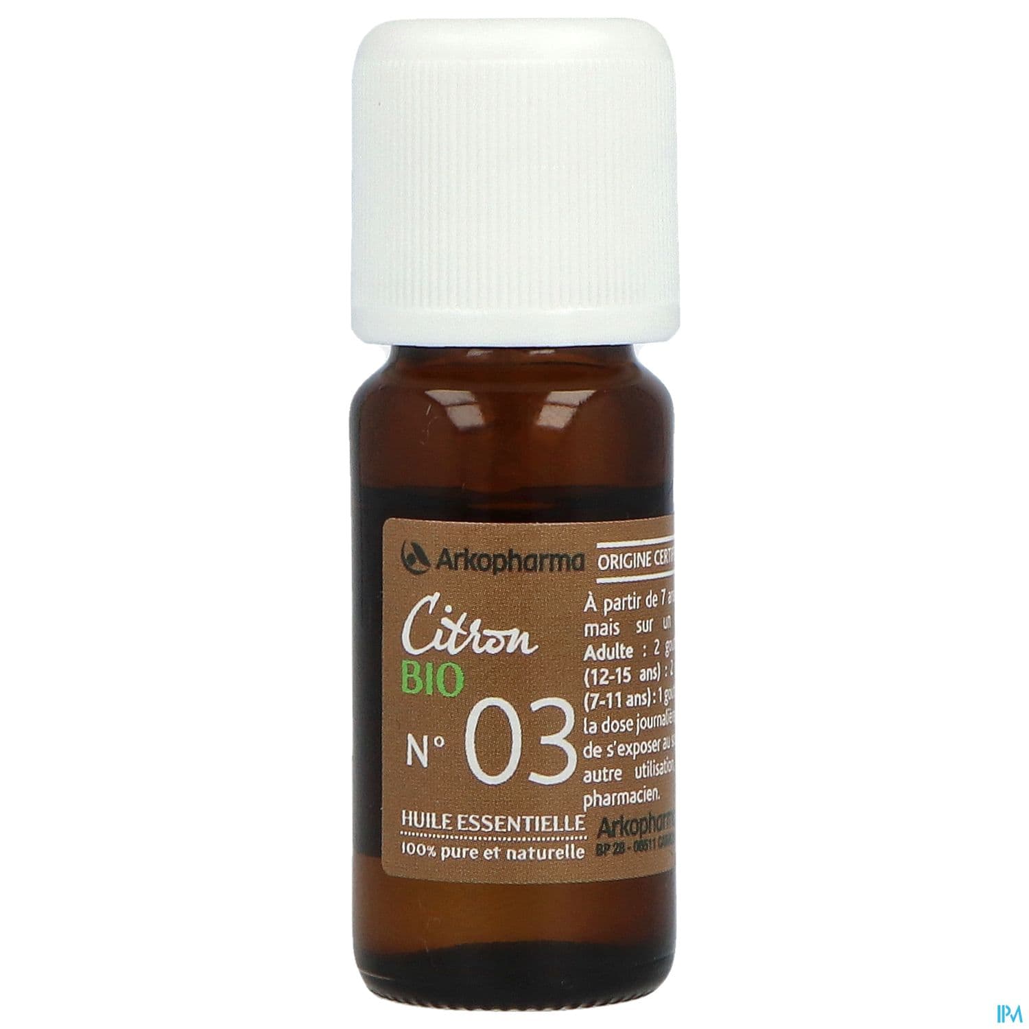 ARKOESS CITRON BIO N°3 HE 10ML