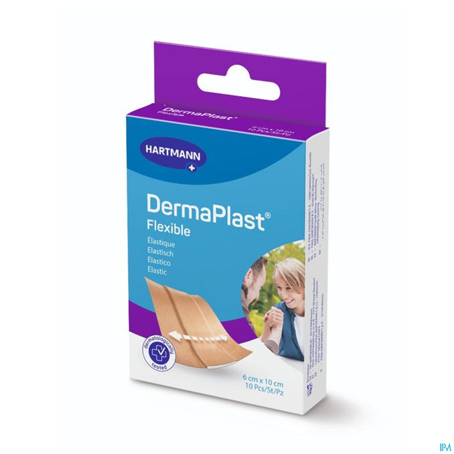 DERMAPLAST FLEXIBLE PANS 6X10CM 10