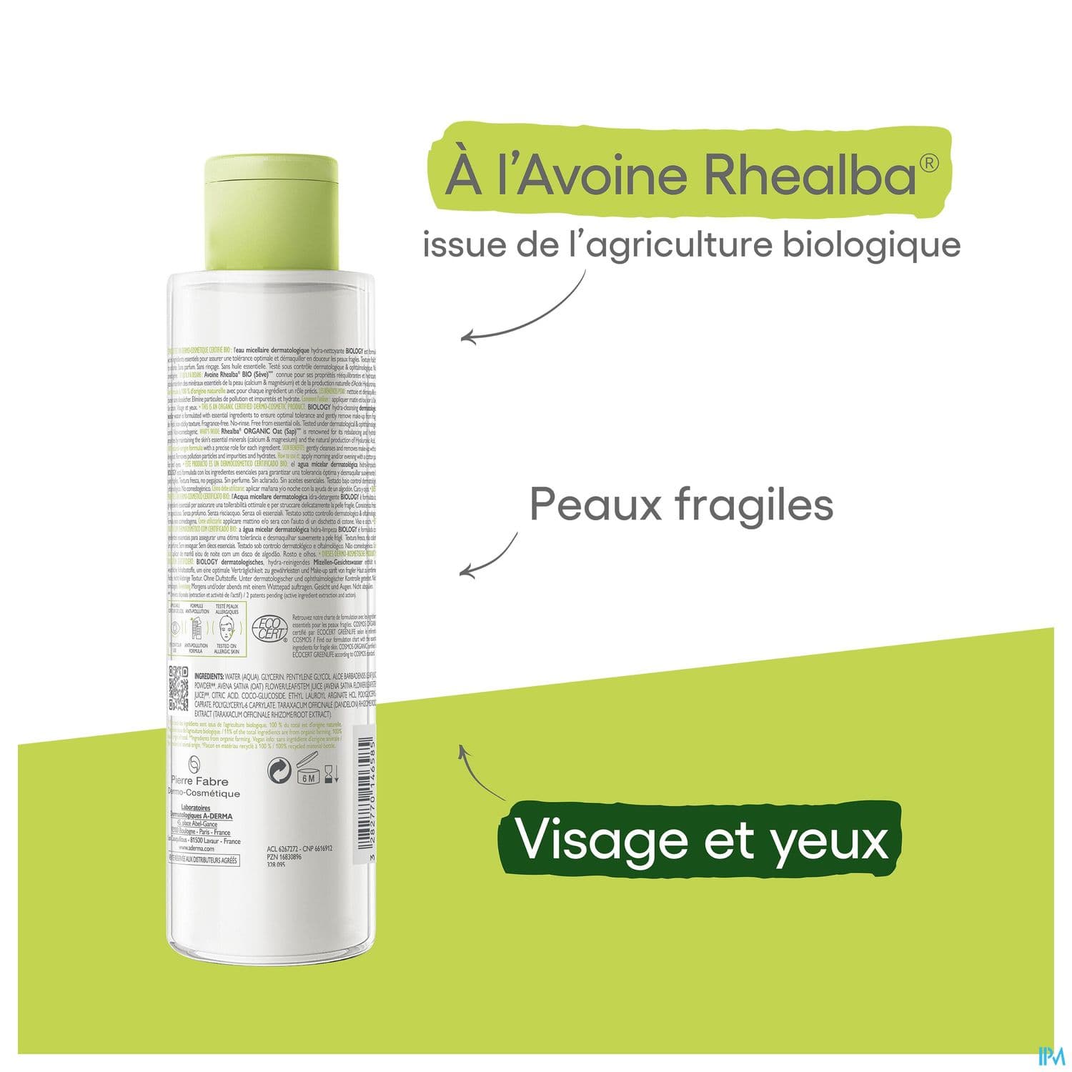 A-DERMA BIOLOGY EAU MICEL 200ML