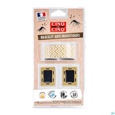 Cinq Sur Cinq Bracelet Moustique White Summer